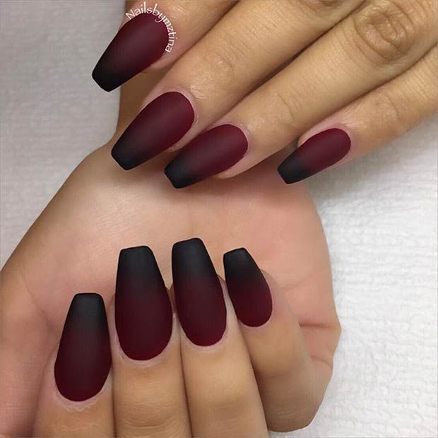 25 Matte Nail Designs You'll Want to Copy this Fall - StayGlam .
