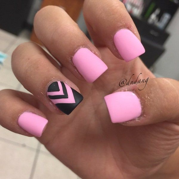 50 Pink Nail Art Designs | Art and Design | Pink nail art designs .