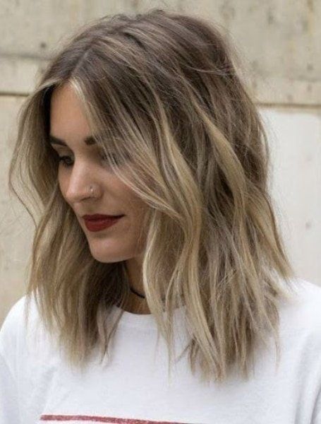 40 Stylish Lob Haircuts & Hairstyles | Medium hair styles .