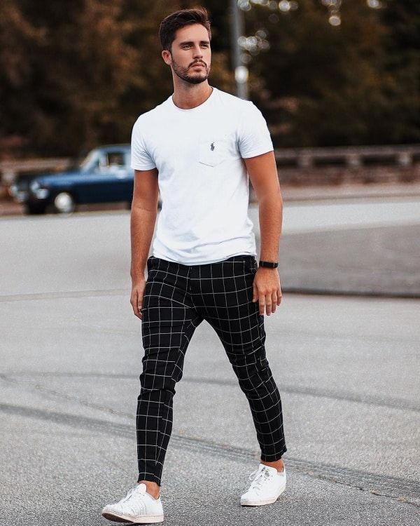 What To Wear With Plaid Pants? - 30 Men's Plaid Pants Outfit Ideas .