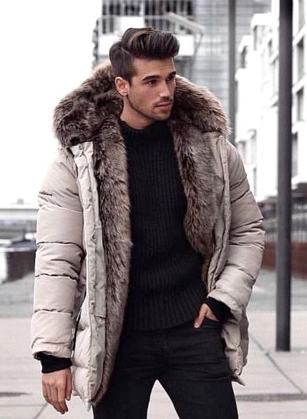 Pin by Jay Alexander on Parka Ready | Mens winter fashion outfits .