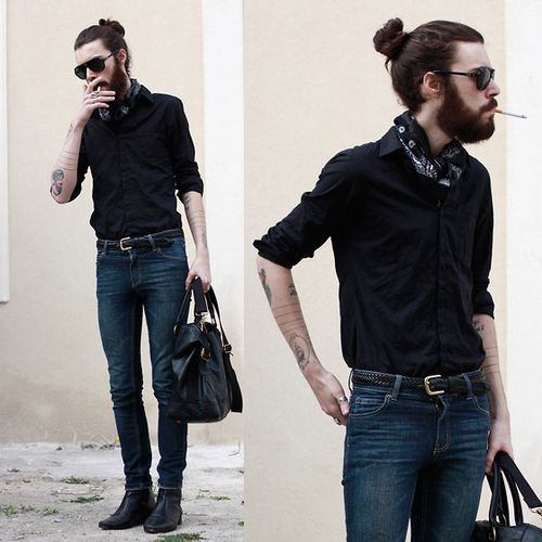 A Few things I love... | Mens outfits, Bandana neck scarf, Bandana .