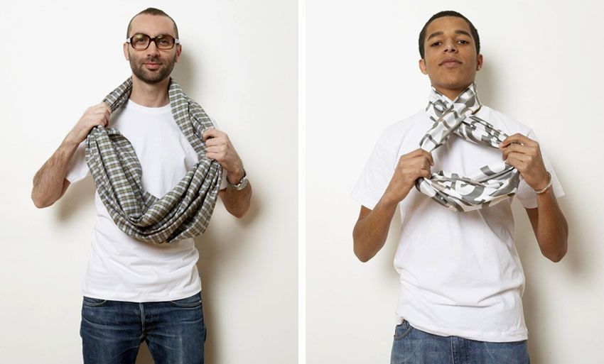 HiP Paris Blog » how to tie a scarf | Scarf men, Mens scarves .