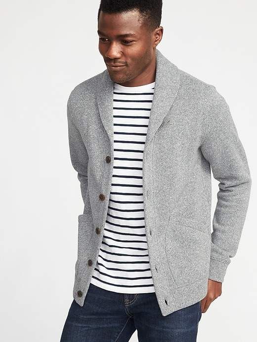 Old Navy Shawl-Collar Cardigan for Men | Mens fashion sweaters .