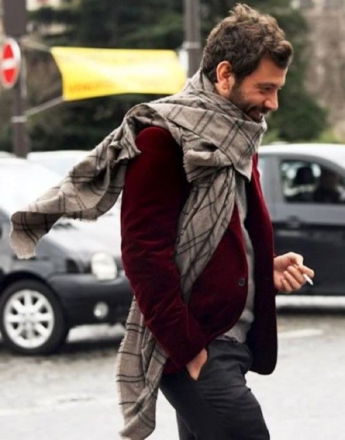 Men Scarves Inspiration: 19 Stylish Fall Looks To Recreate | Mens .