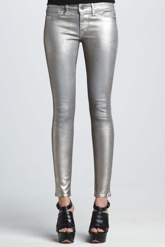 Silver Jeans - Best Metallic Pant Styles For Women | Metallic .