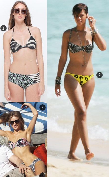 Mismatched Swimsuits Ideas