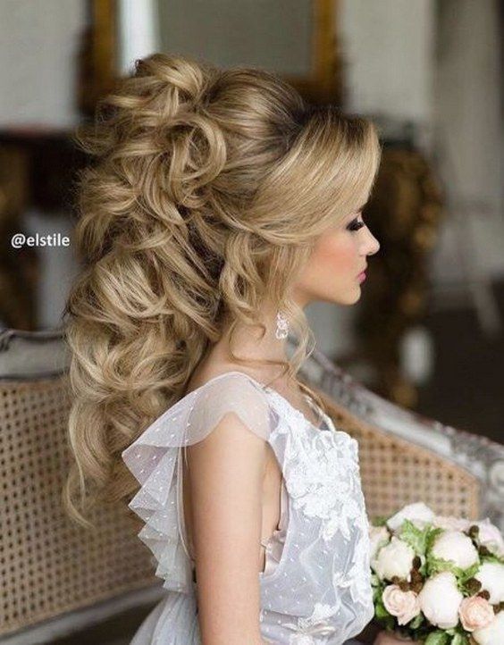 ❤️ 45 Most Romantic Wedding Hairstyles For Long Hair - HMP .