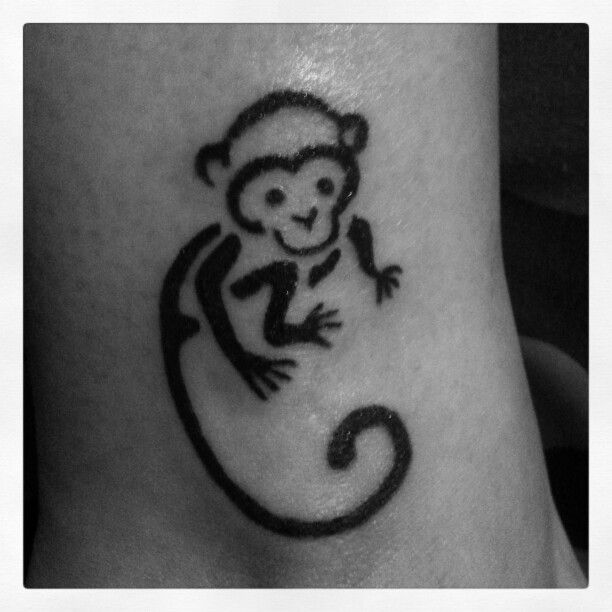 Pin by Lauren de Villiers on Ink | Monkey tattoos, Trendy tattoos .