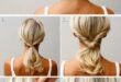 15 Cute and Easy Hairstyle Tutorials For Medium-Length Hair .