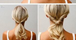 15 Cute and Easy Hairstyle Tutorials For Medium-Length Hair .