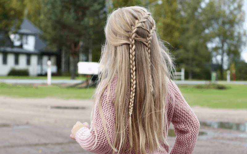 8 Stunning 5 minute Back to School Hairstyles - Clean Eating with ki