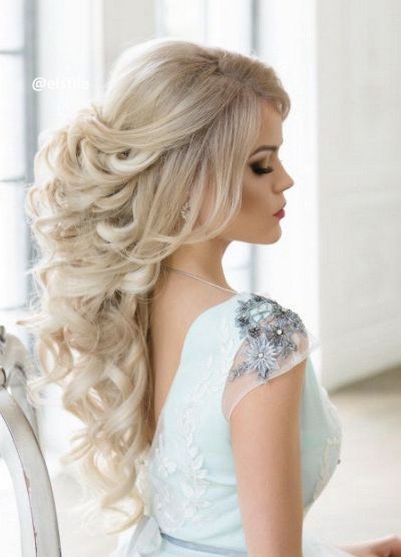 ❤️ 45 Most Romantic Wedding Hairstyles For Long Hair - HMP .