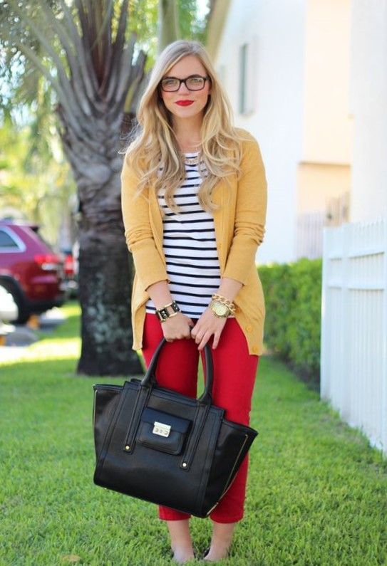 What To Wear With Mustard Yellow Cardigans | Stylish work outfits .
