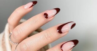 20+ Latest Eye-Catching Nail Art Designs 2022-2023 | Burgundy .