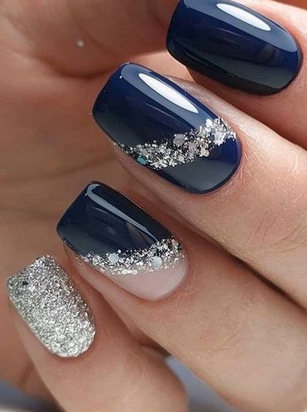 Tumblr | Glitter nail art, Floral nails, Pretty nai