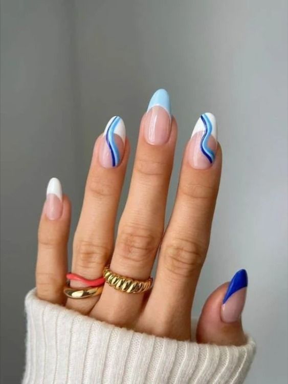 36 Blue Nail Designs Which Look Fascinating On Any Hand in 2023 .