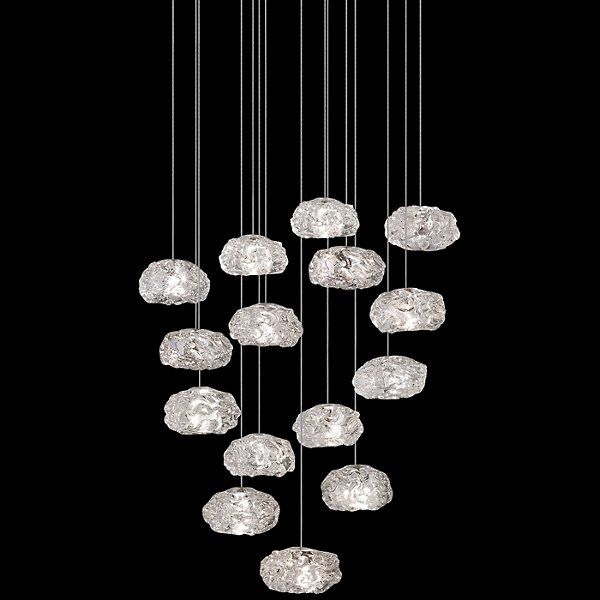 Natural Inspirations Evening Cloud Multi-Light Pendant by Fine Art .