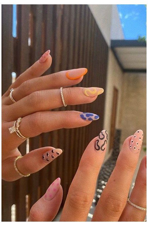 Kylie Jenner Put a Twist on the Negative-Space Nail-Art Trend With .