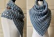 Beginner Button Wrap Scarf Crochet Cowl Pattern Easy Scarf - Et
