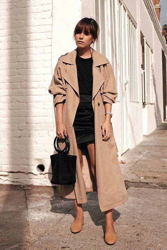 Stylish Nude Trench Coat Outfits