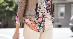 20 Office Appropriate Women Outfits With Floral Prints .