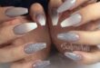 Found on Google from uk.pinterest.com | Sparkly acrylic nails .
