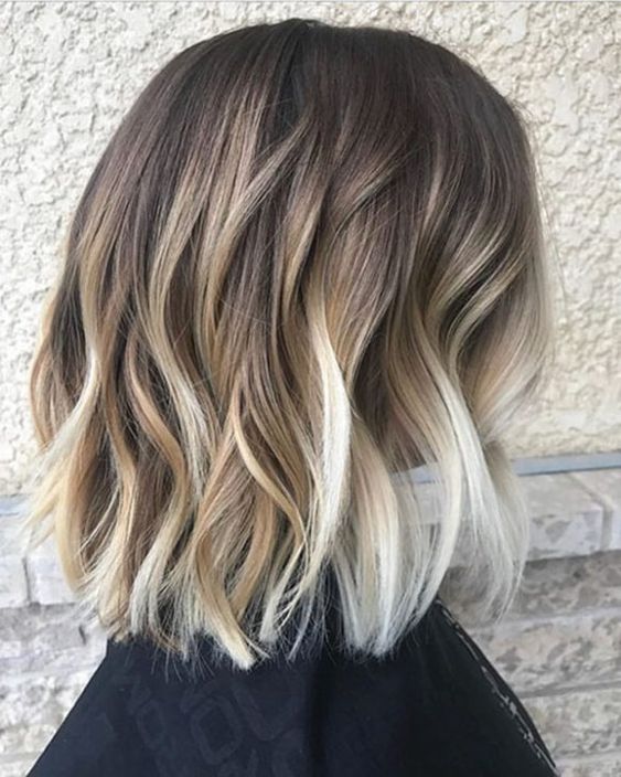 Stylish Ombre Short Hair Ideas