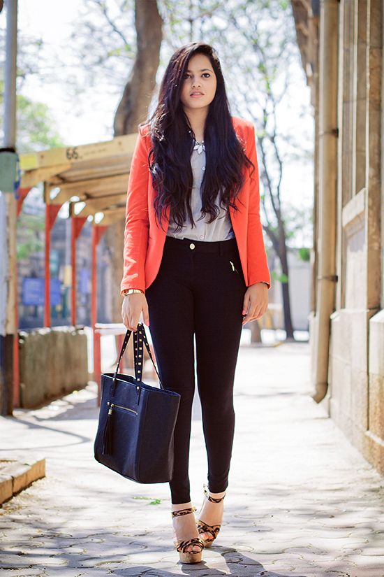 Orange Jacket Outfits For
      Spring