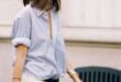 25 Ways To Wear A Striped Button-Down Shirt | Stylish summer .