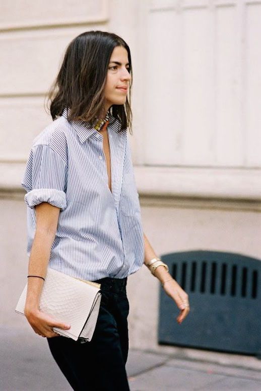 Outfit Ideas With Striped  Button
  Down Shirts