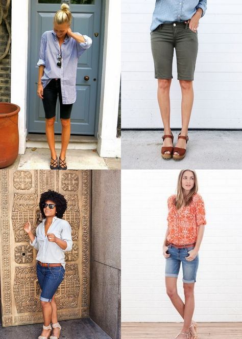 How to Wear Bermuda Shorts (+ Tons of Shorts Outfit ideas .