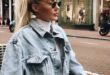 Trendy distressed oversized denim jacket. | Fashion, Fashion .