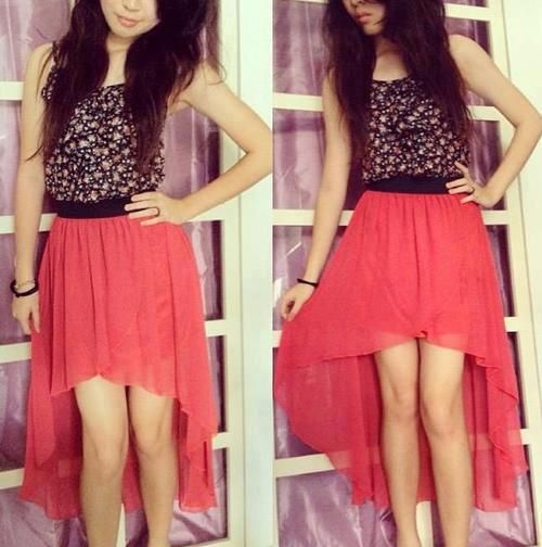 High low skirt ❤❤ | Cute fashion, Fashion, Cute outfi