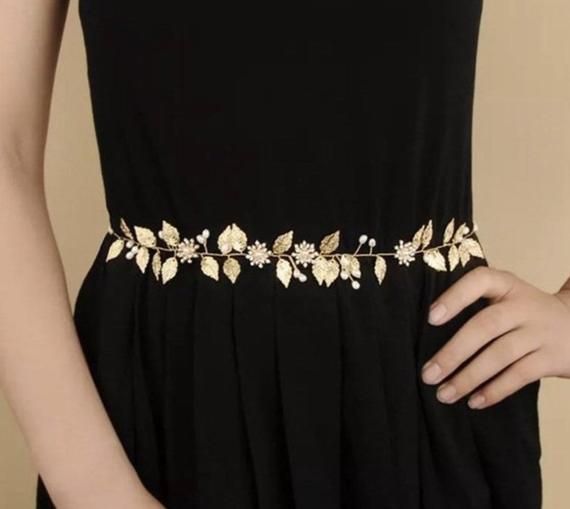 Pin on belts for soiree dress