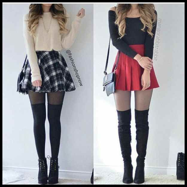 skirt, skater skirt, mini skirt, high waisted skirt, plaid skirt .