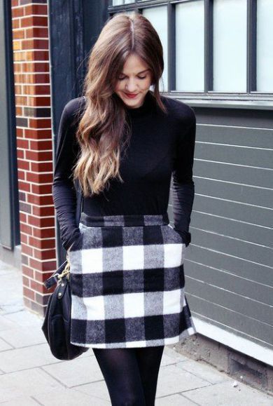 15 Plaid Skirt Outfits You Need To Copy Right Now - Society19 .