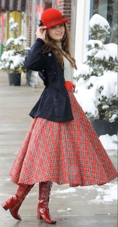 Style on a Budget: Winter Plaid | Modest winter outfits, Modest .