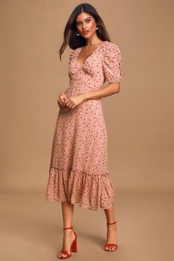 Dresses for Women | Best Women's Dresses Online | Midi ruffle .