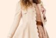 Goodbye Kiss Scalloped Edge Coat in Beige $89.99 | Cute fashion .