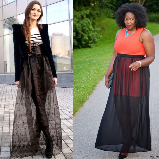 How to Wear Sheer Skirts for the Bold and the Faint at heart .