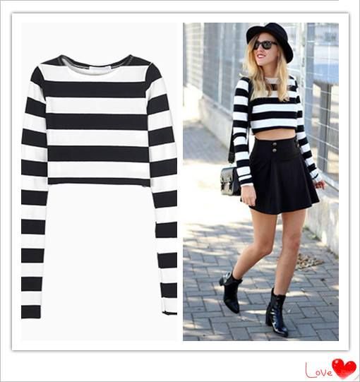 Site Unavailable | Crop top outfits, Stripe crop top outfit, Top .