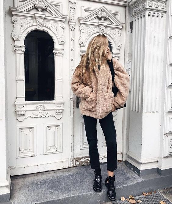 4 Stylish Ways To Wear A Teddy Coat This Winter | Outfit .