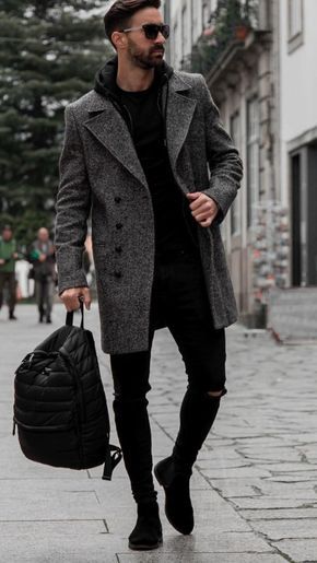 Overcoat Outfits For Men 