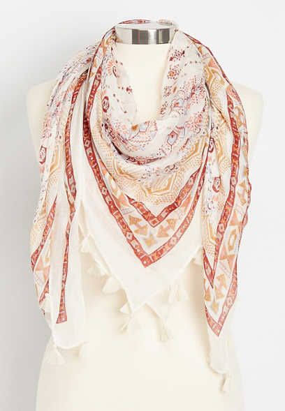 Oversized Blanket Scarves | Patterned & Plaid Scarves | maurices .