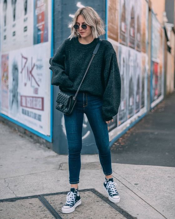 Find Out Where To Get The Sweater | Oversized sweater outfit, High .