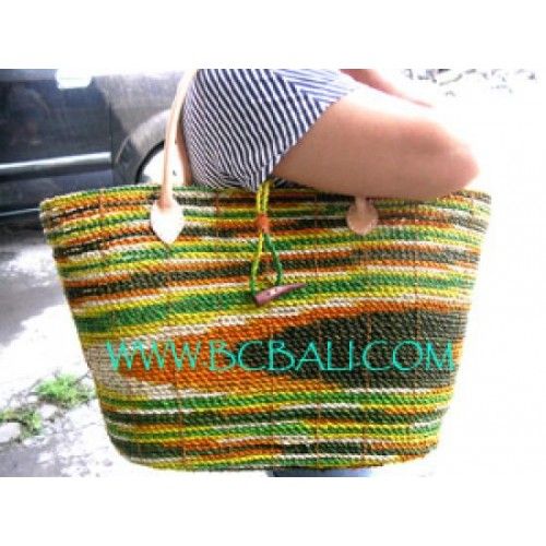 Bali Straw Handbags - New fashion bags, straw handbags painted .
