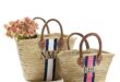 Hand-Painted Straw Beach Bag #makeyourmark | Straw beach bag, Bags .