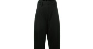 y3 Large Pants With Suspenders (1,540 SAR) ❤ liked on Polyvore .