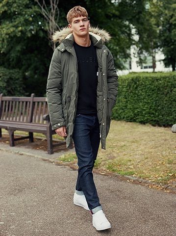Parkas and Recreation -ASOS | Winter outfits men, Mens fashion .